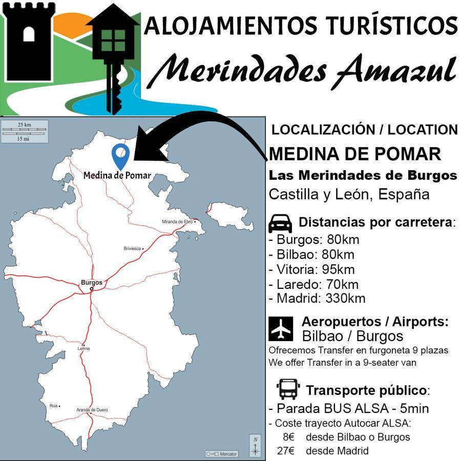 Merindades Amazul Milano - Piso Turistico - Medina De Pomar Luaran gambar